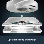 P12 Pro A-RGB (Beyaz) - Güçlü Premium Fan 120 mm PWM Fan Y Kablo Ayırıcı ile 600~3000RPM 0RPM-8