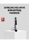 Burun Kulak ve Kaş Tıraş Makinesi 3D Keskin Bıçaklı Pil ile Çalışan-1