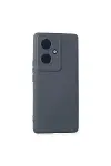 Vivo V29 Lite Kılıf Nano içi Kadife Silikon - Gri-1