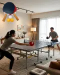 Masa Tenisi Seti 2 Raket 3 Top Eğlenceli ve Pratik Oyun Seti-1