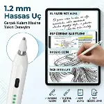 iPad Kalem, Apple Pencil Alternatifi, USB-C Hızlı Şarj, Palm Rejection, iPad Pencil, iPad 6-11 / Air-8