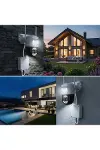 3 Kameralı Kablolu Akıllı Güvenlik Kamerası – 360° PTZ Hareketli, Çift Antenli, WiFi IP, Gece Görüşl-2