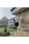 3 Kameralı Kablolu Akıllı Güvenlik Kamerası – 360° PTZ Hareketli, Çift Antenli, WiFi IP, Gece Görüşl-5