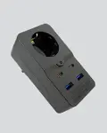 Termal Korumalı Priz Otomatik Çocuk Kilidi 4 USB Type C-5