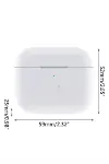 3.Nesil İOS Android Uyumlu Bluetooth 5.0 Beyaz Çağrı Cevaplama-4