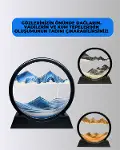 Zihin Açıcı Kum Manzarası – 3D Dinamik Kum Tablosu, Dekoratif, Dönüştükçe Yenilenen Sakinleştirici S-5