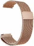 Huawei Watch GT 3 42mm Uyumlu Metal Manyetik Kordon – Gold Renk Zore KRD12 Model - Rose Gold-2