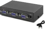 1245 Vga Splitter Switch 2 Port 200Mhz Çoklu Ekran Çoklayıcı-3