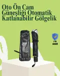 Katlanabilir Oto Güneşlik - 125x65 cm-1