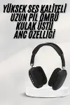 Yeni Nesil Bluetooth Kulaklık Kulak Üstü ANC Özelliği Yüksek Ses Kaliteli-2