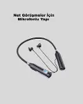 Gürültü Azaltmalı Mikrofonlu Kablosuz Bluetooth Kulaklık-2