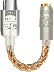 Klasse Type-C - 3.5 CX31993 MAX97220 Çip HiFi DAC Ses Kartı Kulaklık Kablosu (USB başlık)-1