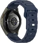Huawei GT2 46mm ile Uyumlu CNS KRD-132 22mm Silikon Kordon Strap Kayış - Beyaz-2