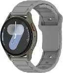 Huawei GT2 46mm ile Uyumlu CNS KRD-132 22mm Silikon Kordon Strap Kayış - Beyaz-5