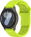 Huawei GT2 46mm ile Uyumlu CNS KRD-132 22mm Silikon Kordon Strap Kayış - Beyaz-6