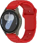 Huawei GT2 46mm ile Uyumlu CNS KRD-132 22mm Silikon Kordon Strap Kayış - Beyaz-7