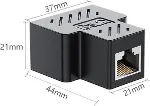 RJ45 1 to 2 Ethernet Splitter Çoğaltıcı Adaptör-5