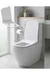 Slim Yavaş Kapanan Klozet Kapağı Sessiz Kapanma Kolay Montaj-1