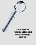 Yüksek Basınçlı 3 Fonksiyonlu Duş Başlığı-3