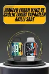 Akıllı Saat Yeni Nesil Android ve İOS Uyumlu Titreşim Modlu Alarm Kronometre-1