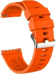 Huawei Watch GT2 46mm için Kordon, Silicone RapidBands Turuncu [Watch GT2 46mm ile Uyumlu Kordon - T-1