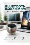 Taşınabilir Bluetooth Hoparlör Yüksek Ses Kaliteli Mini Tasarım Yeni Nesil-1