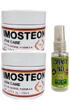 Imosteon Etkili Rahatlatıcı Masaj ve Bakım Kremi 150 ml X 2 ad+Çörek Otu Yağı ile 30 ml-1