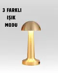 USB Şarjlı Dokunmatik LED Masa Lambası – 3 Renk Modu & Dimmer-2