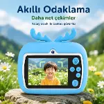 Çocuk Kamerası Zürafa Tasarımlı Anında Baskı Özellikli Dijital Fotoğraf Makinesi, 2,4 inç IPS Ekranl-7