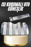 Araba Ön Cam Güneşliği Katlanabilir Oto Güneşlik Tüm Araç Modellerine Uygun-1
