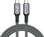FAST USB 4.0 40Gbps, 240W, 8K60Hz USB4.0 USB-C Kablosu 1 Metre Gri KLV-01 (2)-3