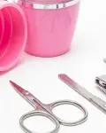 Tırnak Bakım Manikür Pedikür Seti 4 Parça Pembe Minimal ve Dayanıklı-4