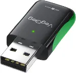 1100 Mbps Dual Band Wi-Fi 6 Alıcı ve Bluetooth 5.4 Adaptör Mini USB Dongle-1
