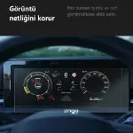 Volkswagen T-Roc 10.25 İnç İle Uyumlu Ekran Koruyucu Dijital Gösterge-4