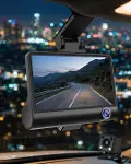 Çift Kameralı Araç İçi Kamera Full HD 1080P Gece Görüş ve Park Modlu-1