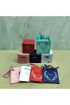 Romantik Gül Yüzük Kutusu Kare Alk5008-2