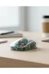 Bluetooth ve 2.4G USB Destekli Pilli Kablosuz Şeffaf Mouse-1