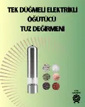 Pilli Otomatik Baharat Değirmeni Gıda Sınıfı Çelik Sessiz Öğütücü Alet-1