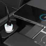 67W Ultra Hızlı Çift Port Araç Şarj Başlığı-4