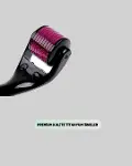 Evde Güvenli Kullanım İçin Titanyum Derma Roller – Siyah Saplı-4