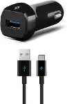 SpeedCharger QC 3.0 Type-C 120cm Kablolu Araç Şarj Aleti - Beyaz (2CKQC01C)-5