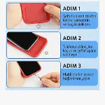 Telefon Boyun Askı Aparatı 5'li Paket, Universal – Şeffaf-3