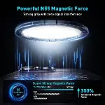 Yükseltilmiş 【Gevşek Kol Versiyonu】 Nano Jel Vakumlu Manyetik Araç Telefonu Tutucu Montaj, 360° Ayar-5