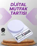 LCD Ekranlı Kompakt Dijital Terazi – Gram ve Ons Ölçüm-1