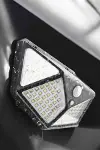 Güneş Enerjili Bahçe Aydınlatma Lambası Solar 100 Led Lamba-2