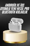 Beyaz Android ve İOS Uyumlu Yüksek Performanslı Uzun Pil Ömrü-2