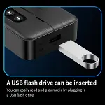 M60 NFC Bluetooth 5.4 Ses Alıcısı Transmitter AUX & RCA Bağlantı, Type-C Güç, USB’den Müzik Çalma, A-3