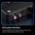 M60 NFC Bluetooth 5.4 Ses Alıcısı Transmitter AUX & RCA Bağlantı, Type-C Güç, USB’den Müzik Çalma, A-6