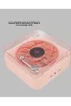 Retro Bluetooth Hoparlör PEMBE-3