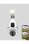 WiFi Ampul Güvenlik Kamerası 1080P Full HD Gece Görüşlü ve Hareket Algılamalı-2